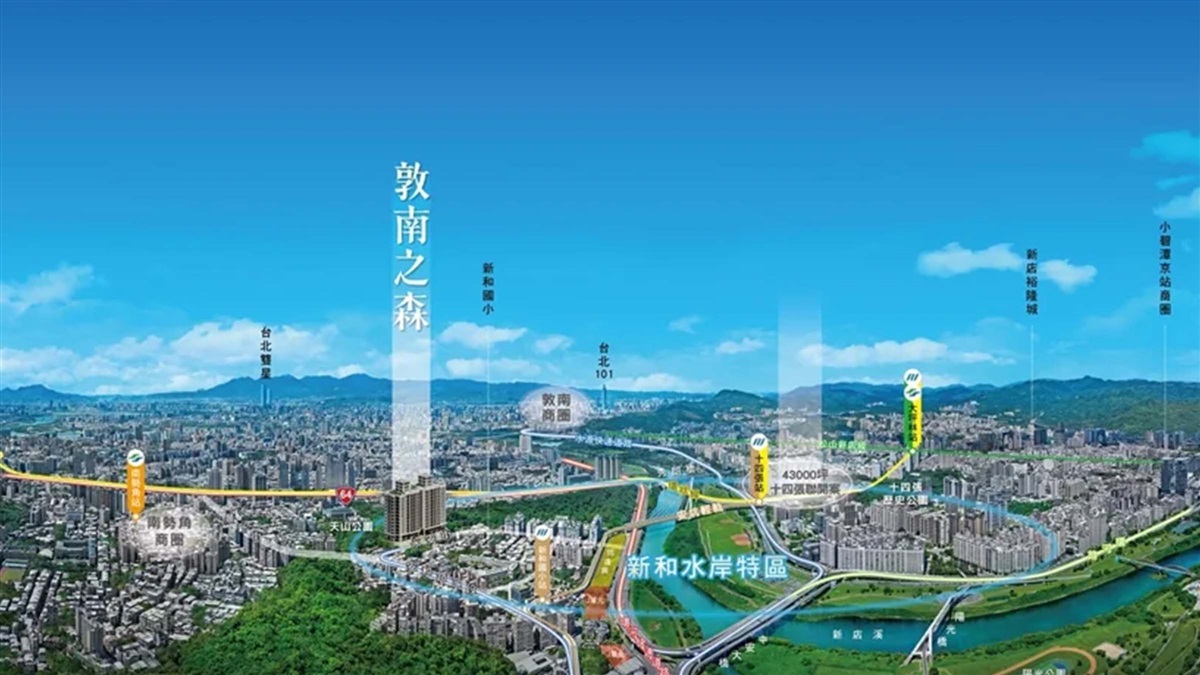 贏在起跑點也贏在未來！新店宜居親子宅「名校、捷運、重大建設」通通有