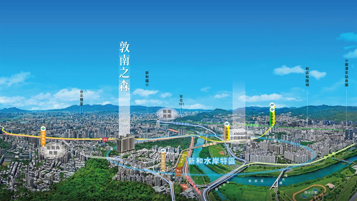 超越台北雙星、裕隆城 十四張聯開案引爆新和房市
