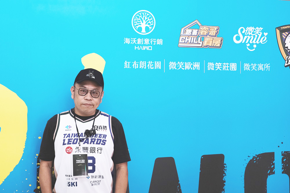 海沃創意行銷副總經理、「跟著睿哥chill買房」頻道主林睿豪。(圖/施君藝攝)